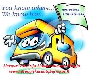 DRAUGIŠKAS AUTOBUSIUKAS. Keleiviai – prekės – siuntos. Vasario 10-12 dienomis.