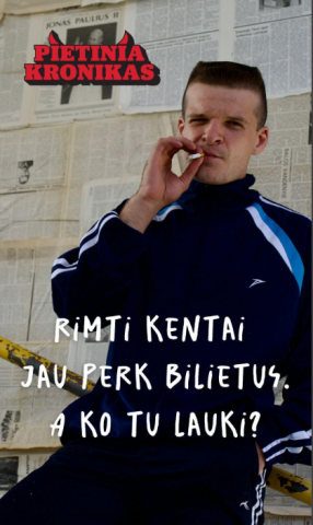 PAPILDOMAS FILMO „PIETINIA KRONIKAS“ SEANSAS – VASARIO 27 D. VIETŲ NEBELIKO. PREKYBA BAIGTA