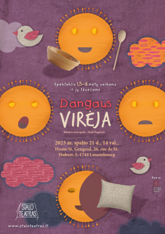 Spektaklis mažiesiems „Dangaus virėja“